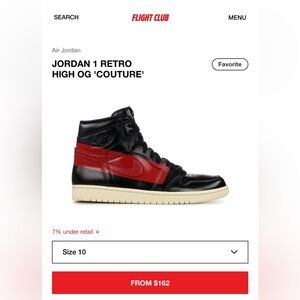 Air Jordan 1 Retro High OG Defiant "Couture"